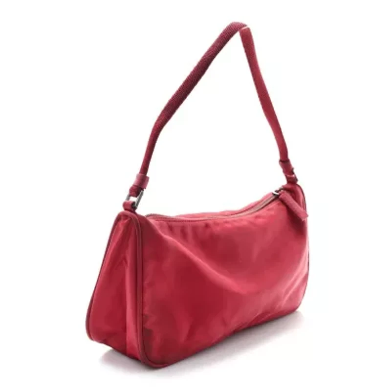 Prada Tessuto Nylon Sport Pochette Bag Porpora -FINAL SALE NO RETURNS