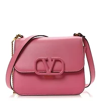 Valentino Smooth Calfskin Small VSling Shoulder Bag Pink -FINAL SALE NO RETURNS