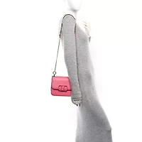 Valentino Smooth Calfskin Small VSling Shoulder Bag Pink -FINAL SALE NO RETURNS
