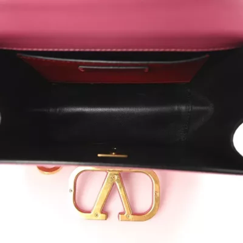 Valentino Smooth Calfskin Small VSling Shoulder Bag Pink -FINAL SALE NO RETURNS