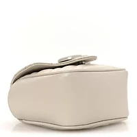 Gucci Calfskin Matelasse Monochrome GG Marmont Chain Mini Belt Bag Black -FINAL SALE NO RETURNS