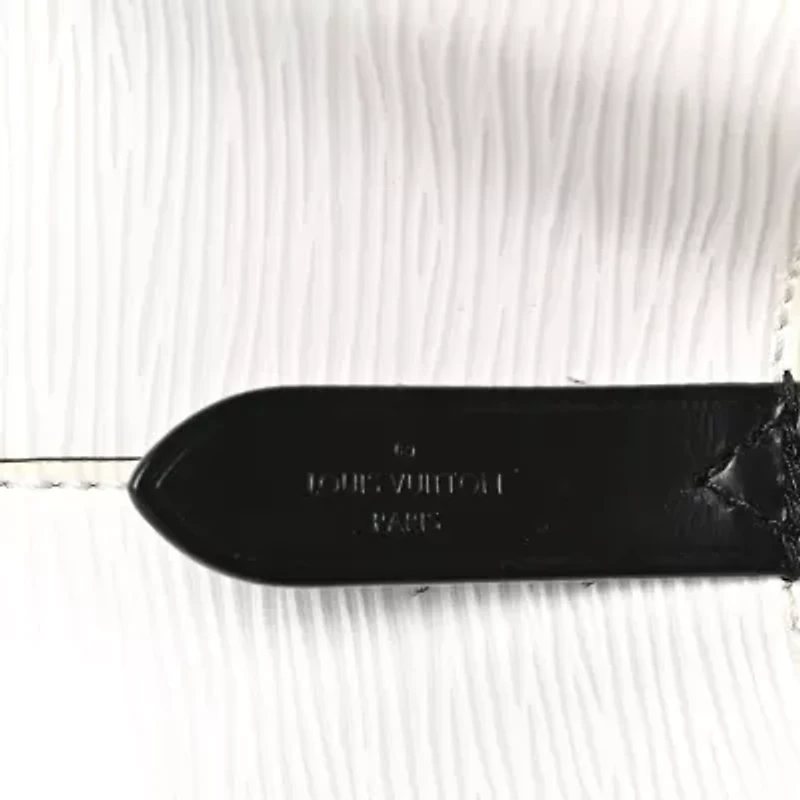 Louis Vuitton Epi Neonoe White -FINAL SALE NO RETURNS
