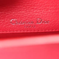 Dior Grained Calfskin Bar Tote Coquelicot -FINAL SALE NO RETURNS