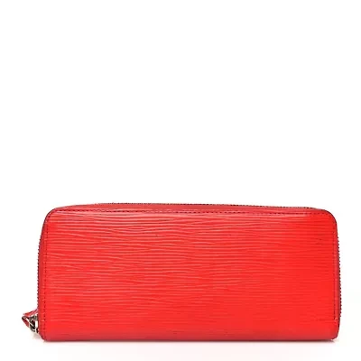 Louis Vuitton Epi Zippy Wallet Rouge -FINAL SALE NO RETURNS