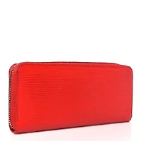 Louis Vuitton Epi Zippy Wallet Rouge -FINAL SALE NO RETURNS