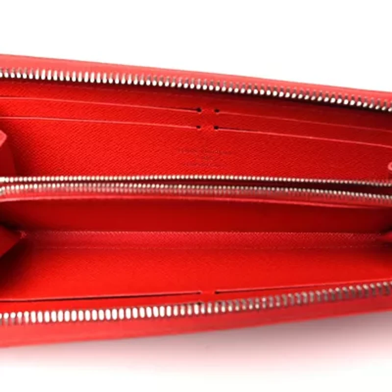 Louis Vuitton Epi Zippy Wallet Rouge -FINAL SALE NO RETURNS