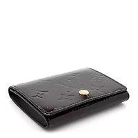 Louis Vuitton Vernis Business Card Holder Amarante -FINAL SALE NO RETURNS