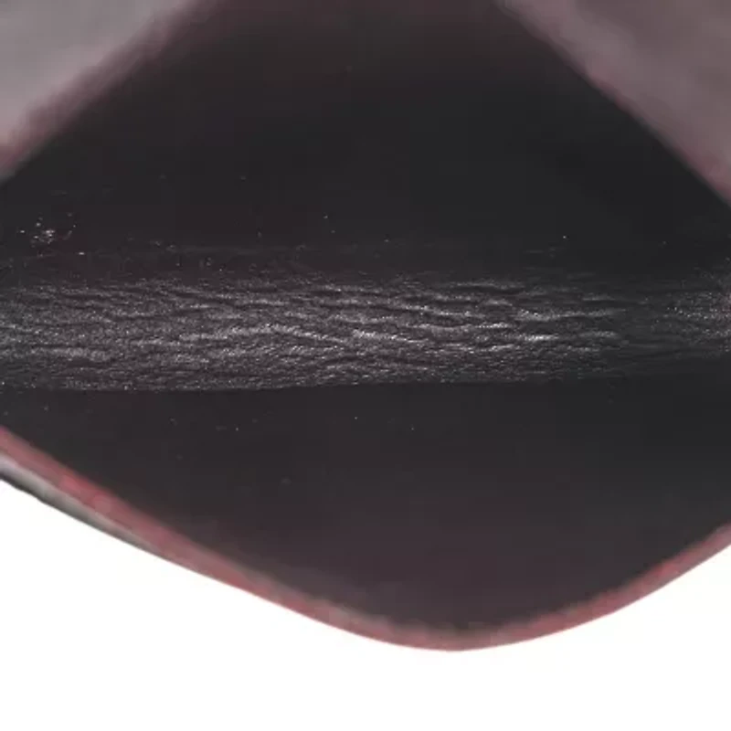 Louis Vuitton Vernis Business Card Holder Amarante -FINAL SALE NO RETURNS