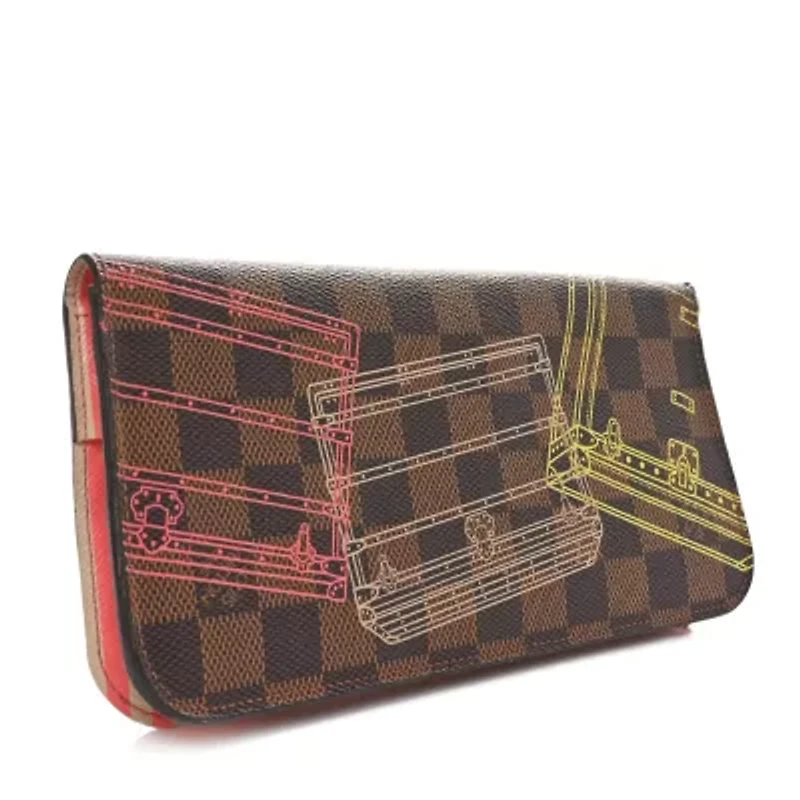 Louis Vuitton Damier Ebene 2014 Christmas Animation Zippy Wallet -FINAL SALE NO RETURNS