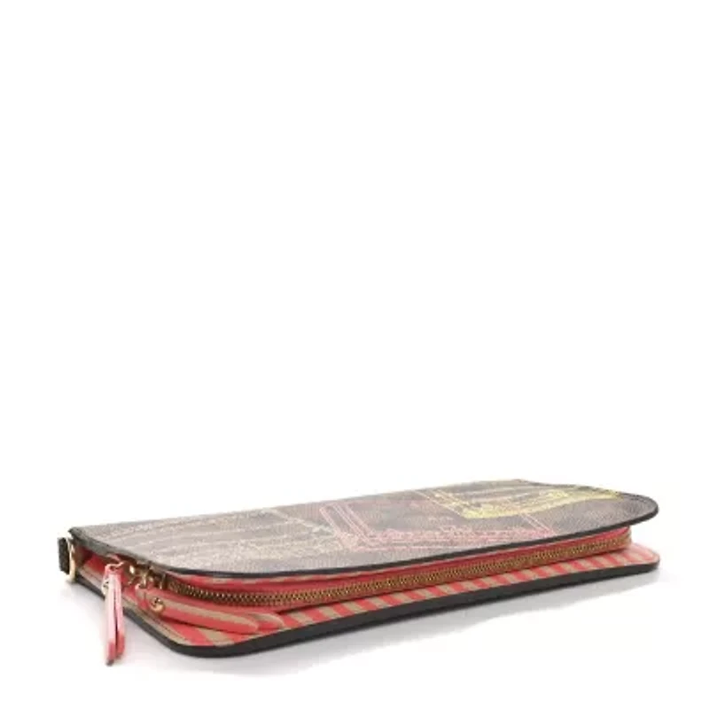 Louis Vuitton Damier Ebene 2014 Christmas Animation Zippy Wallet -FINAL SALE NO RETURNS