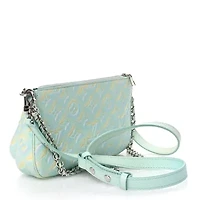 Louis Vuitton Empreinte Monogram Summer Stardust Multi Pochette Accessories Water Green -FINAL SALE NO RETURNS