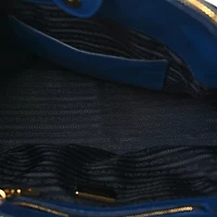 Prada City Calfskin Twin Pocket Tote Bluette -FINAL SALE NO RETURNS