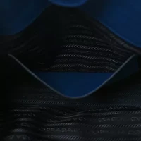 Prada City Calfskin Twin Pocket Tote Bluette -FINAL SALE NO RETURNS