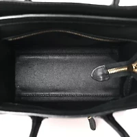 Celine Smooth Calfskin Mini Tri-Color Luggage Turquoise -FINAL SALE NO RETURNS