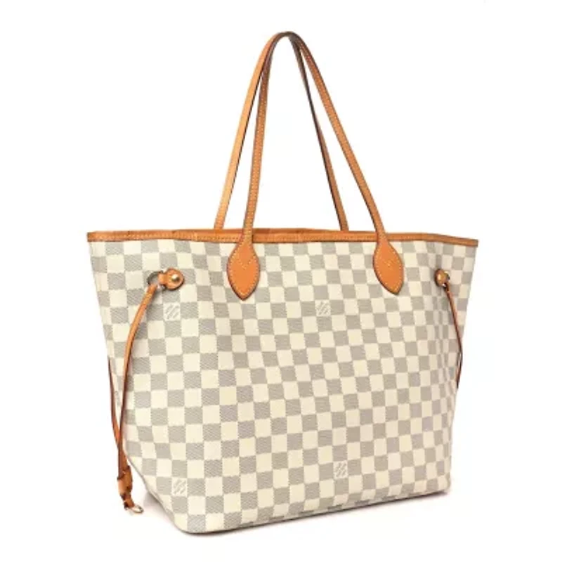Louis Vuitton Damier Azur Neo Neverfull GM Rose Ballerine -FINAL SALE NO RETURNS