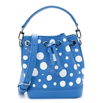 Louis Vuitton LV X YK Empreinte Nano Noe MM Blue White -FINAL SALE NO RETURNS