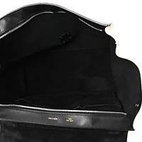 Celine Smooth Calfskin Medium Tri-Color Trapeze Poppy -FINAL SALE NO RETURNS