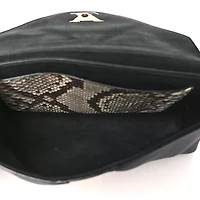 Louis Vuitton Snakeskin Calfskin Love Note Black -FINAL SALE NO RETURNS