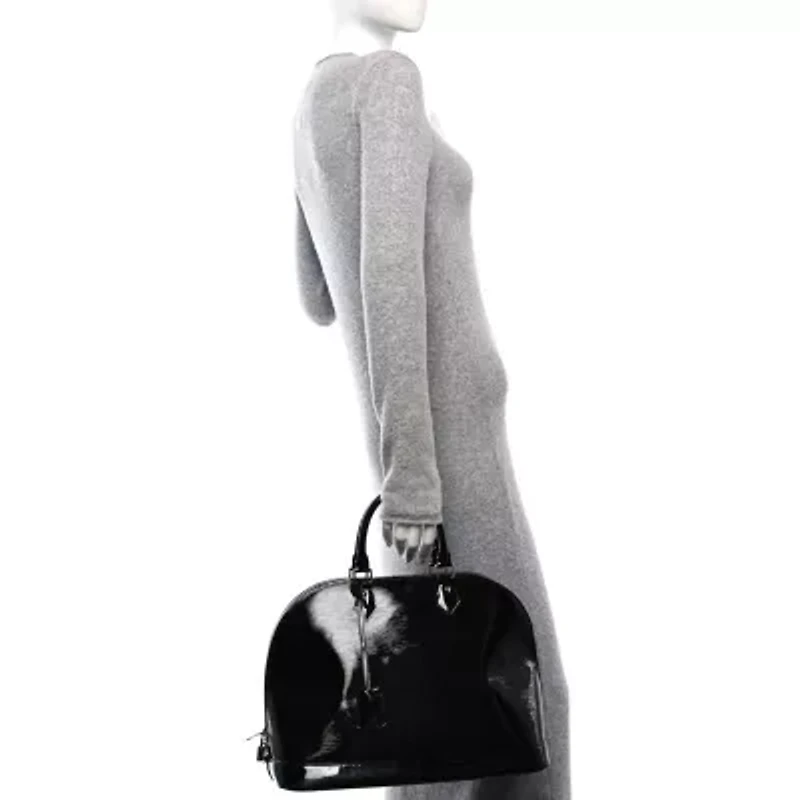 Louis Vuitton Electric Epi Alma MM Black -FINAL SALE NO RETURNS