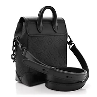 Louis Vuitton Taurillon Monogram Nano Steamer Black -FINAL SALE NO RETURNS