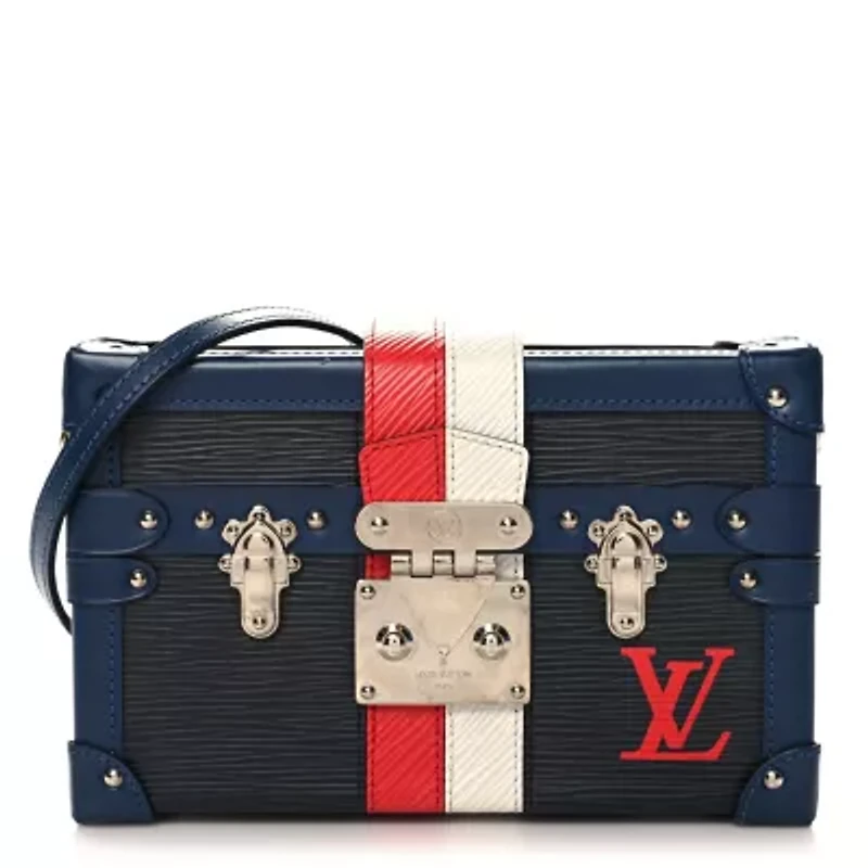 Louis Vuitton Epi Petite Malle Black Indigo -FINAL SALE NO RETURNS