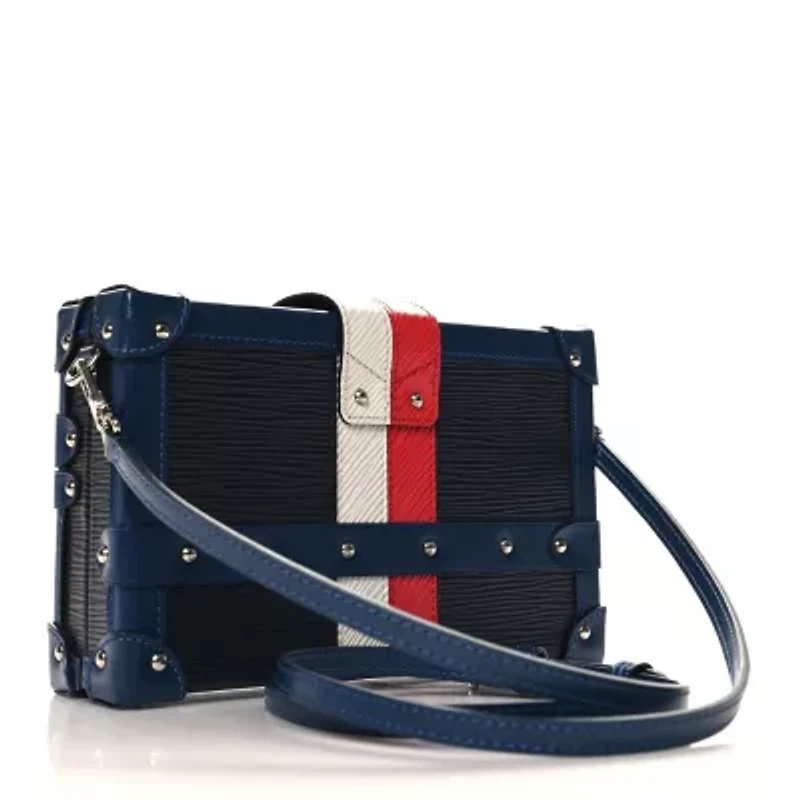 Louis Vuitton Epi Petite Malle Black Indigo -FINAL SALE NO RETURNS