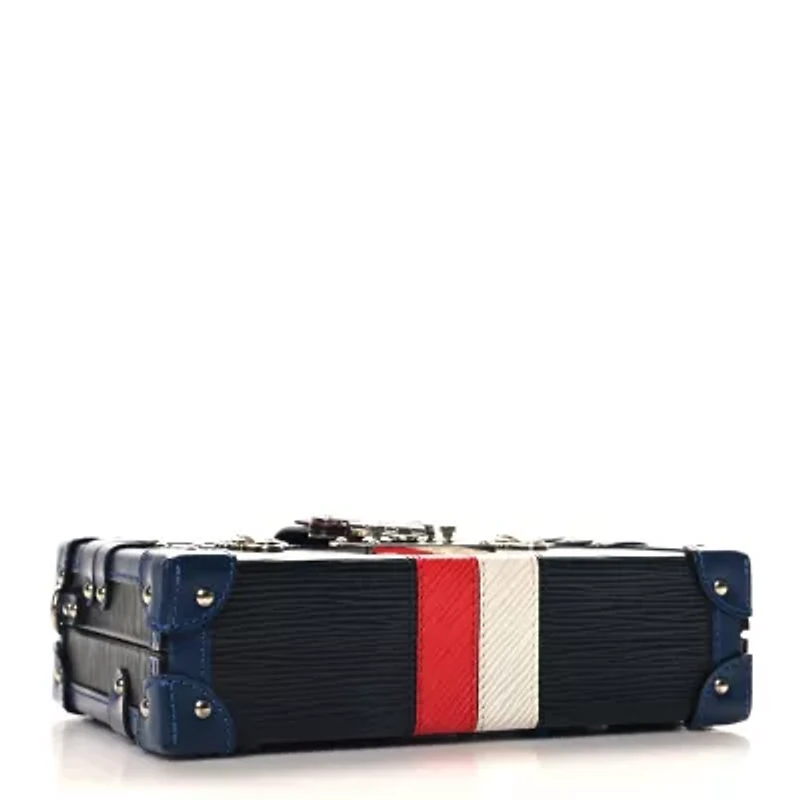 Louis Vuitton Epi Petite Malle Black Indigo -FINAL SALE NO RETURNS