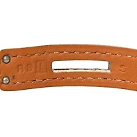 Hermes Epsom Kelly Single Tour Bracelet S White -FINAL SALE NO RETURNS