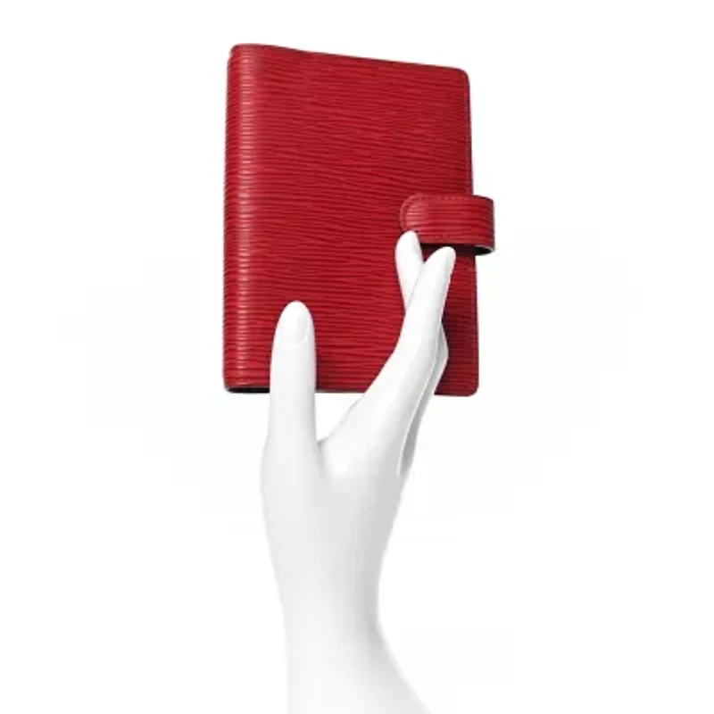Louis Vuitton Epi Mini Agenda Cover Castillan Red -FINAL SALE NO RETURNS