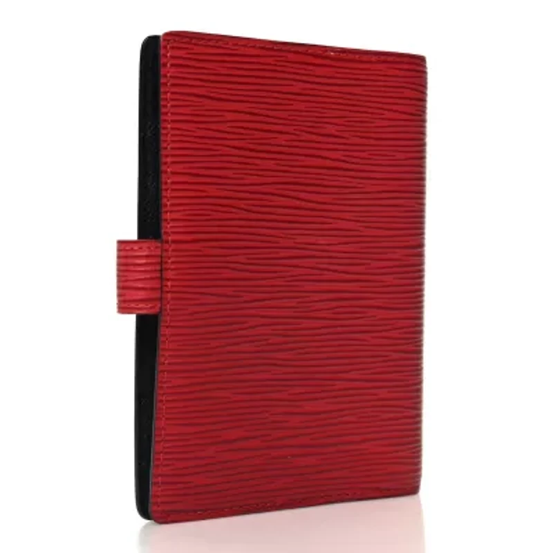 Louis Vuitton Epi Mini Agenda Cover Castillan Red -FINAL SALE NO RETURNS
