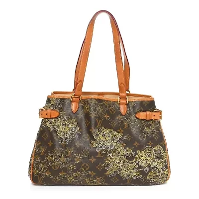 Louis Vuitton Monogram Dentelle Batignolles Horizontal Gold -FINAL SALE NO RETURNS