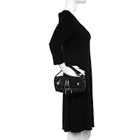 Dior Calfskin Flight East West Bag Black -FINAL SALE NO RETURNS