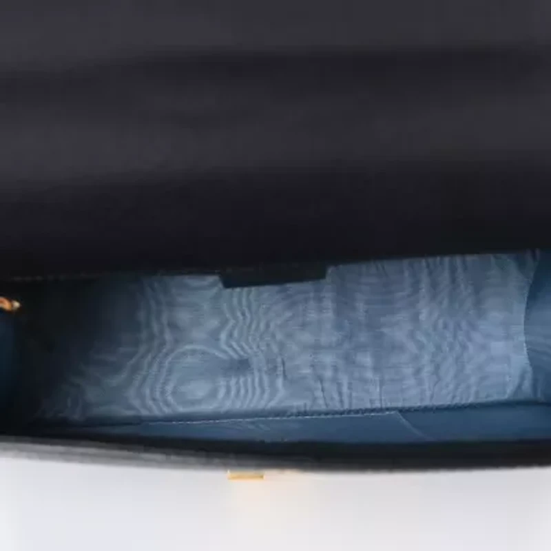 Gucci Textured Calfskin Bee Star Print Small Sylvie Shoulder Bag Black -FINAL SALE NO RETURNS