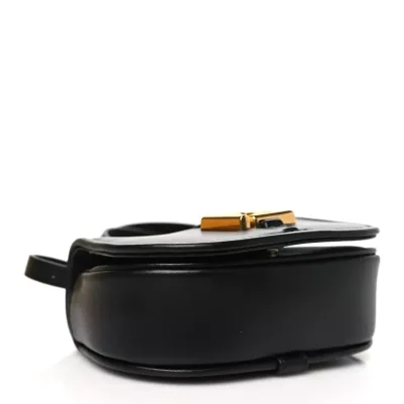 Fendi Vitello Brenta Cher Mini Fendi C'mon Black -FINAL SALE NO RETURNS