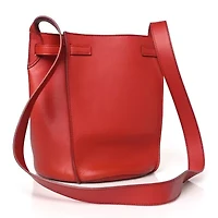 Celine Smooth Calfskin Long Strap Big Bucket Bag Fox Red -FINAL SALE NO RETURNS