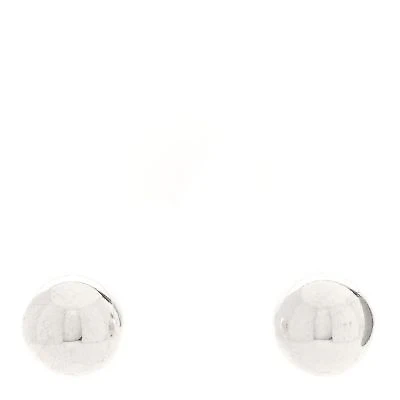 Tiffany Sterling Silver 8mm HardWear Ball Earrings -FINAL SALE NO RETURNS