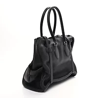 Hermes Taurillon Clemence Pursangle 35 Black -FINAL SALE NO RETURNS