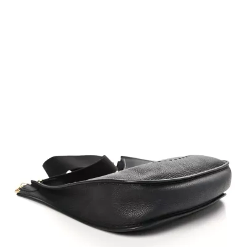Hermes Taurillon Clemence Evelyne GM Black -FINAL SALE NO RETURNS