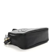 Gucci Pebbled Calfskin Small Soho Disco Bag Camelia -FINAL SALE NO RETURNS