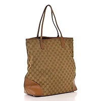 Gucci Tote Bag GG Canvas Brown -FINAL SALE NO RETURNS