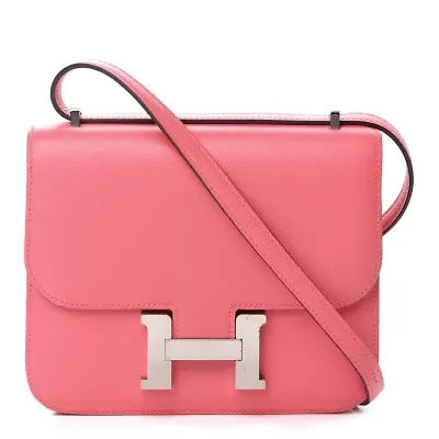 Hermes Constance Evercolor 18 Pink -FINAL SALE NO RETURNS