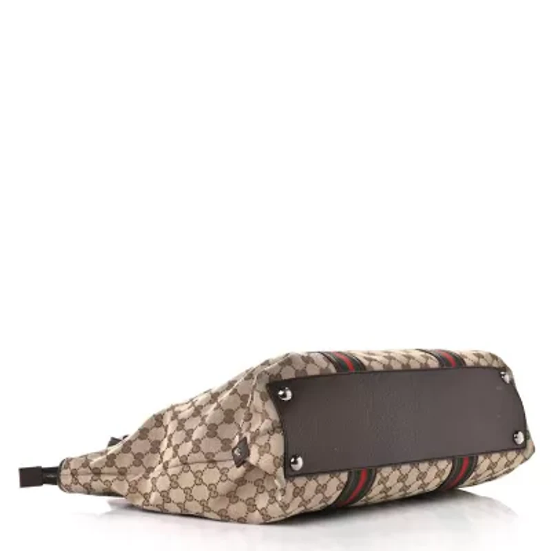 Gucci Tote Bag GG Canvas Beige -FINAL SALE NO RETURNS
