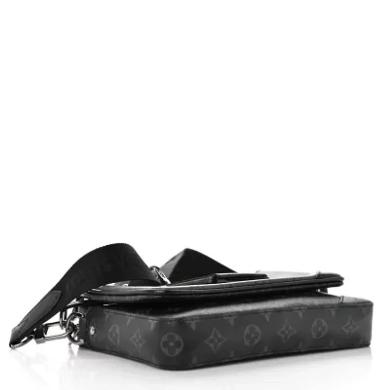 Louis Vuitton Trio Messenger Monogram Monogram Eclipse Black Shoulder Bag -FINAL SALE NO RETURNS