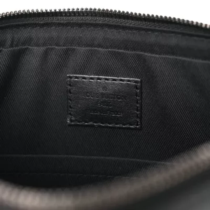 Louis Vuitton Trio Messenger Monogram Monogram Eclipse Black Shoulder Bag -FINAL SALE NO RETURNS
