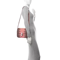 Celine Lizard Medium Classic Box Flap Bag Pink Grey -FINAL SALE NO RETURNS