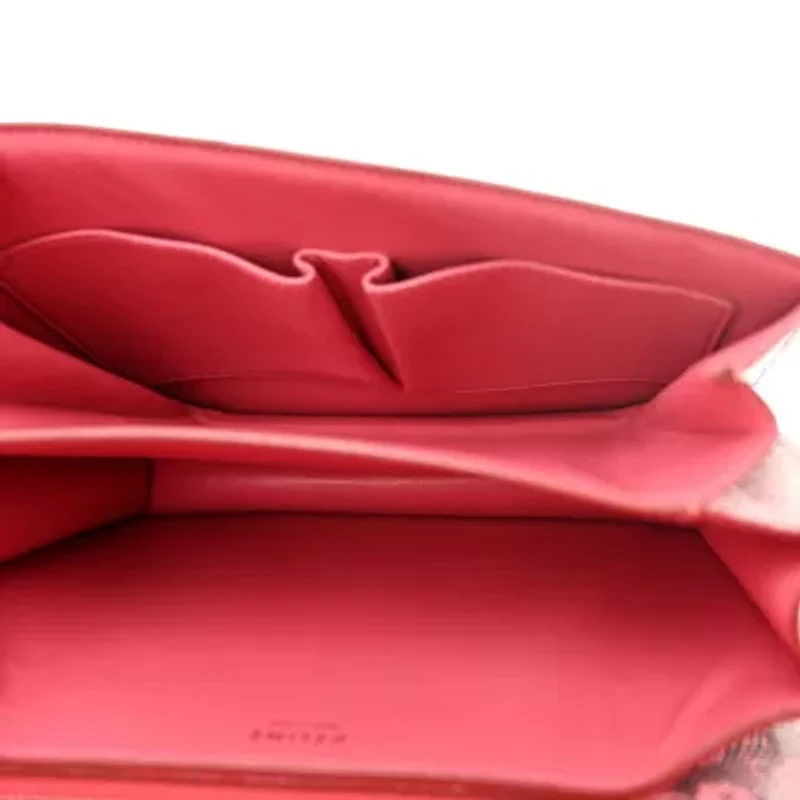 Celine Lizard Medium Classic Box Flap Bag Pink Grey -FINAL SALE NO RETURNS