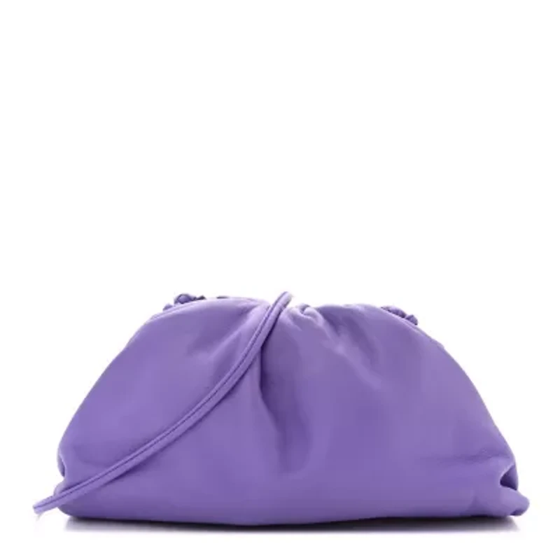 Bottega Veneta Butter Calfskin The Mini Pouch Purple -FINAL SALE NO RETURNS