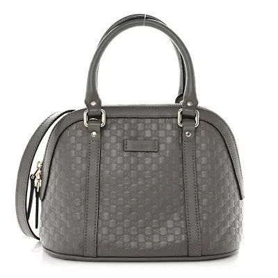 Gucci Mini Dome Red MicroGuccissima Crossbody Bag -FINAL SALE NO RETURNS