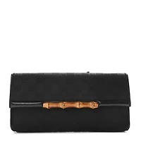 Gucci Wallet on Chain GG Canvas -FINAL SALE NO RETURNS