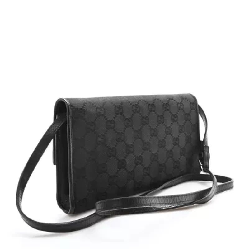 Gucci Wallet on Chain GG Canvas -FINAL SALE NO RETURNS